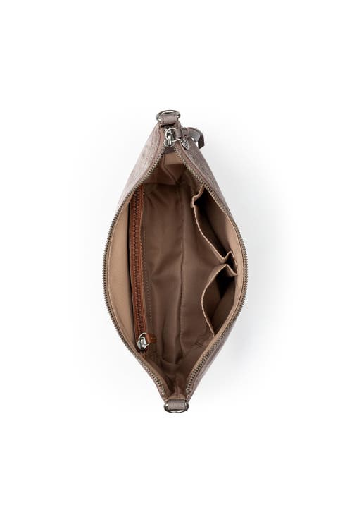 The Sak Jasmine Small Hobo In Mushroom Suede