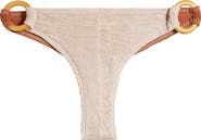 CLEONIE Ripple O-Ring Bikini Bottoms