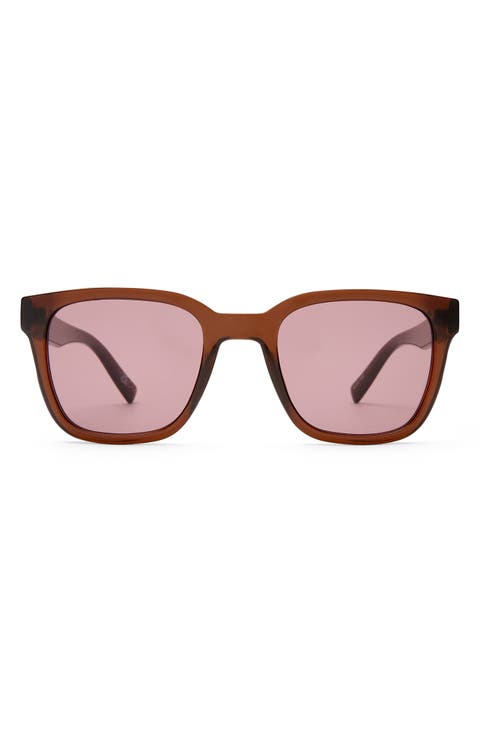 Elixir 52mm Polarized Square Sunglasses