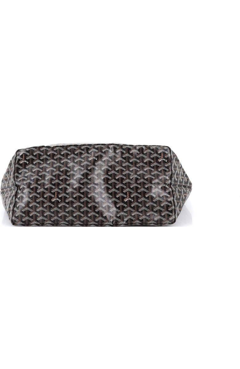 Pre-Owned Goyard Saint Louis Tote Coated Canvas GM, Alternate, color, Black