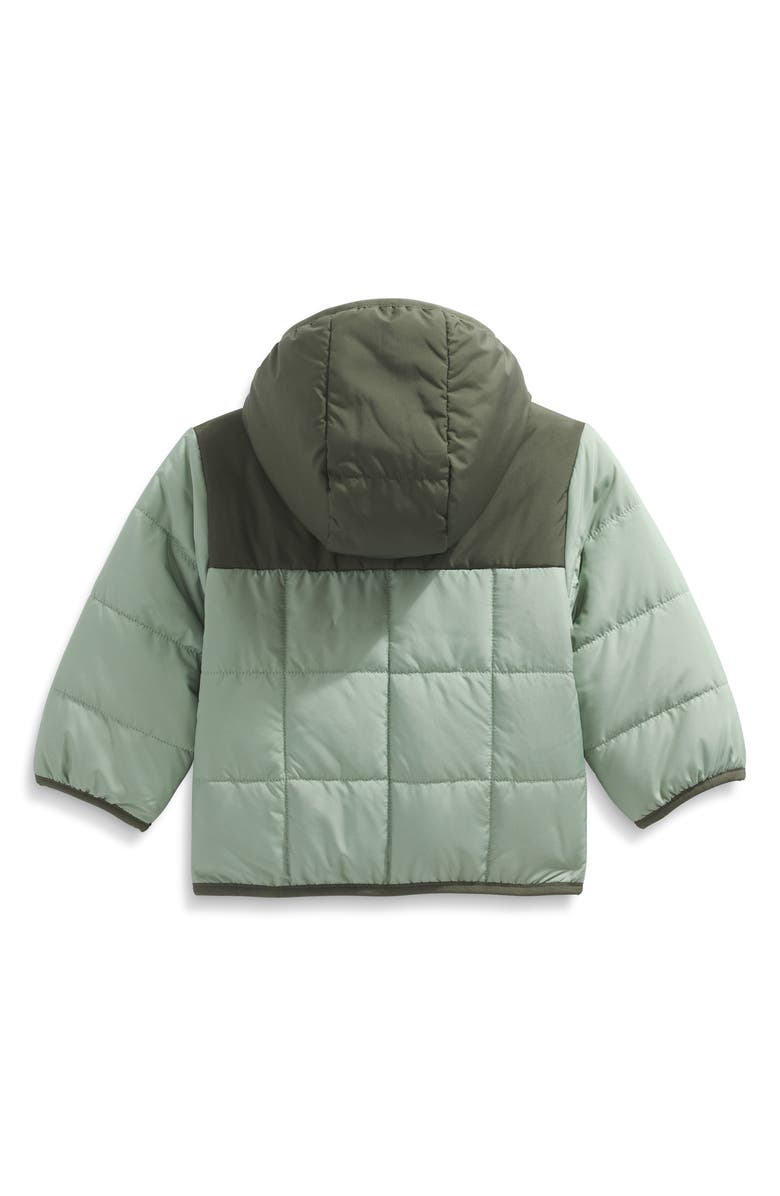 The North Face Kids' Shasta Reversible Hooded Jacket, Alternate, color, Slate Moss/ New Taupe Green