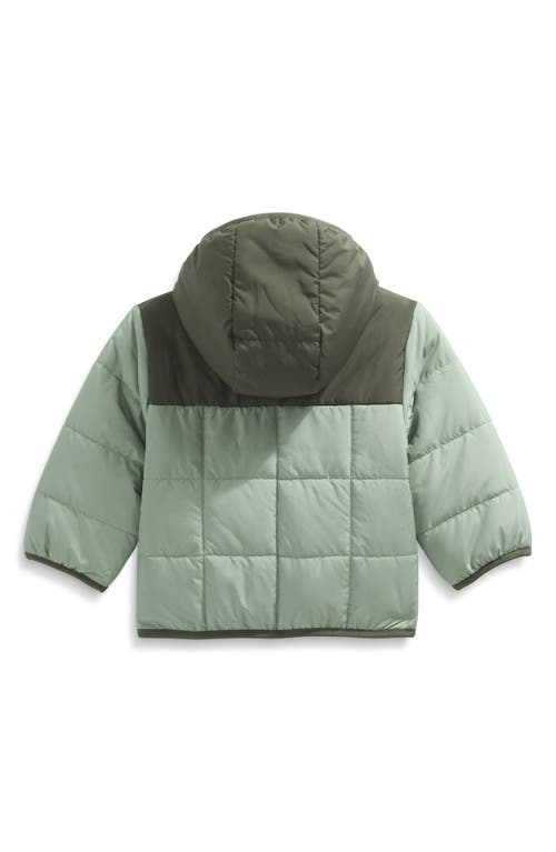 The North Face Kids' Shasta Reversible Hooded Jacket In Gray
