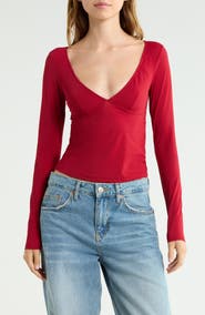 BDG Urban Outfitters Je T’Aime Long Sleeve Top