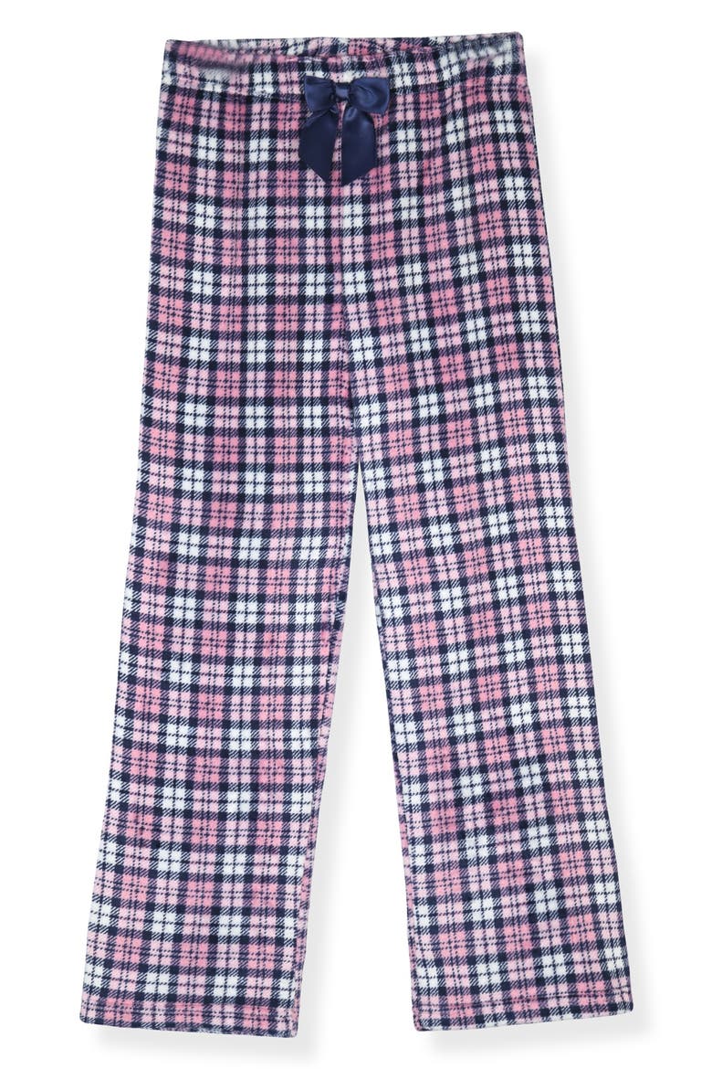 Kids' 3-Piece Flannel Pajama Pants & Socks Set, Alternate, color, NAVY
