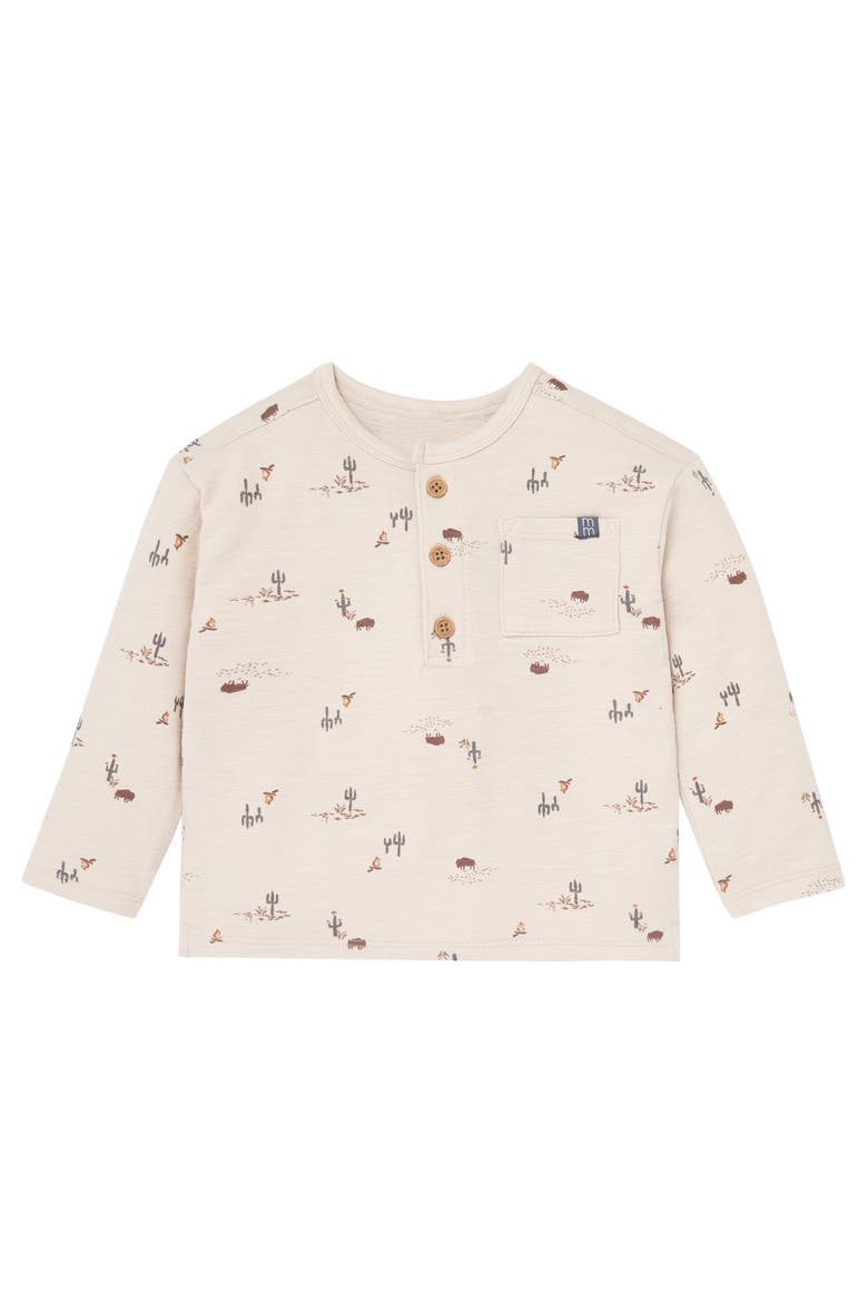 Henley Top and Pant Set, Alternate, color, Cactus
