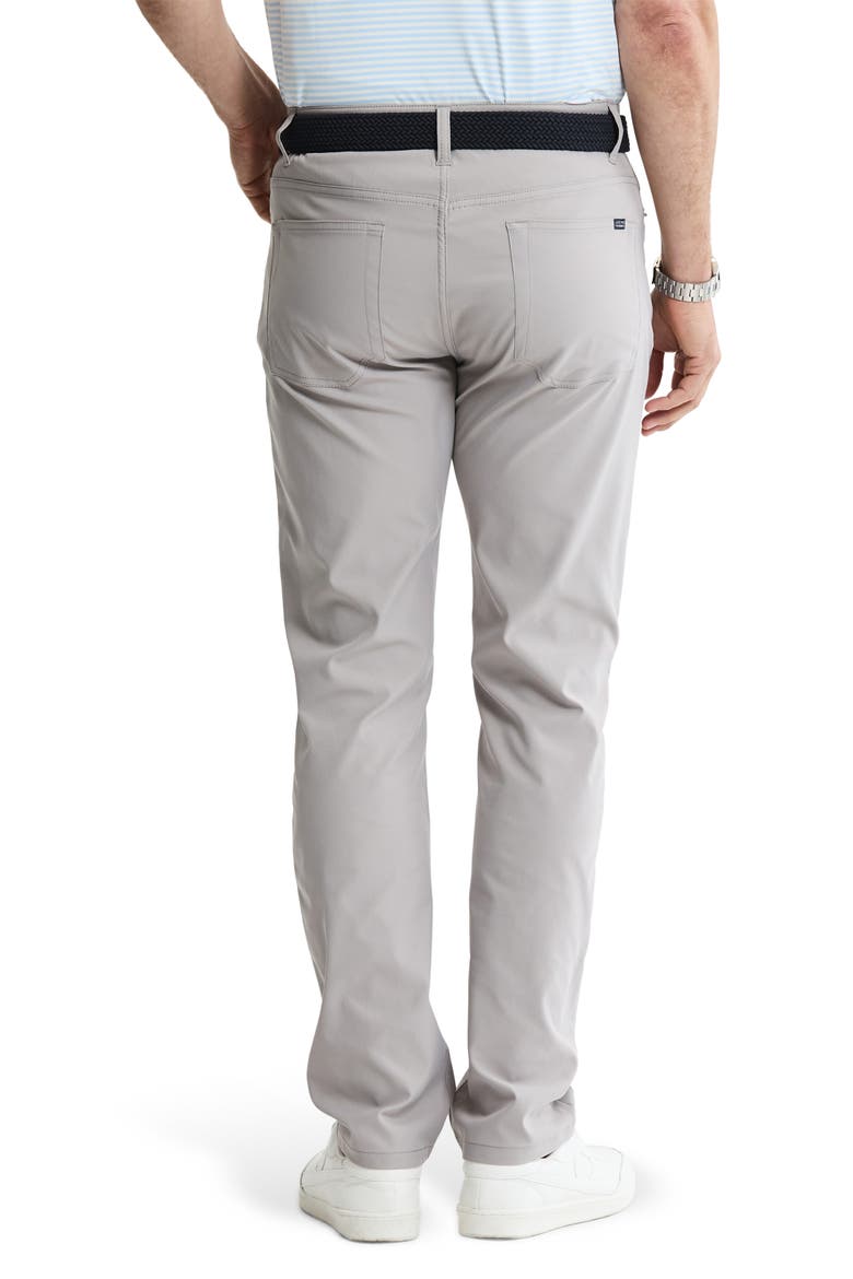 Straight Leg Stretch 5-Pocket Pants, Alternate, color, GREY