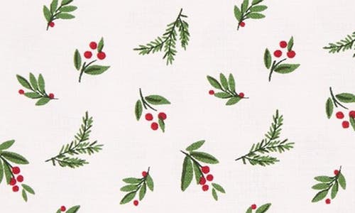 Design Imports Holiday Berry 4-piece Napkin Set In Multi