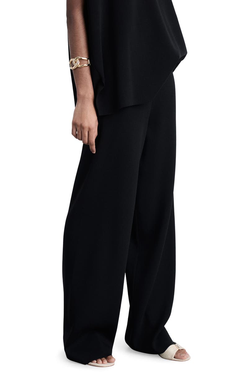 MANGO Straight Leg Sweater Pants, Main, color,