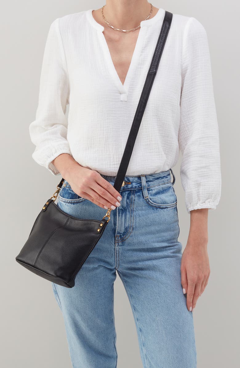 HOBO Small Pier Leather Crossbody Bag, Alternate, color,