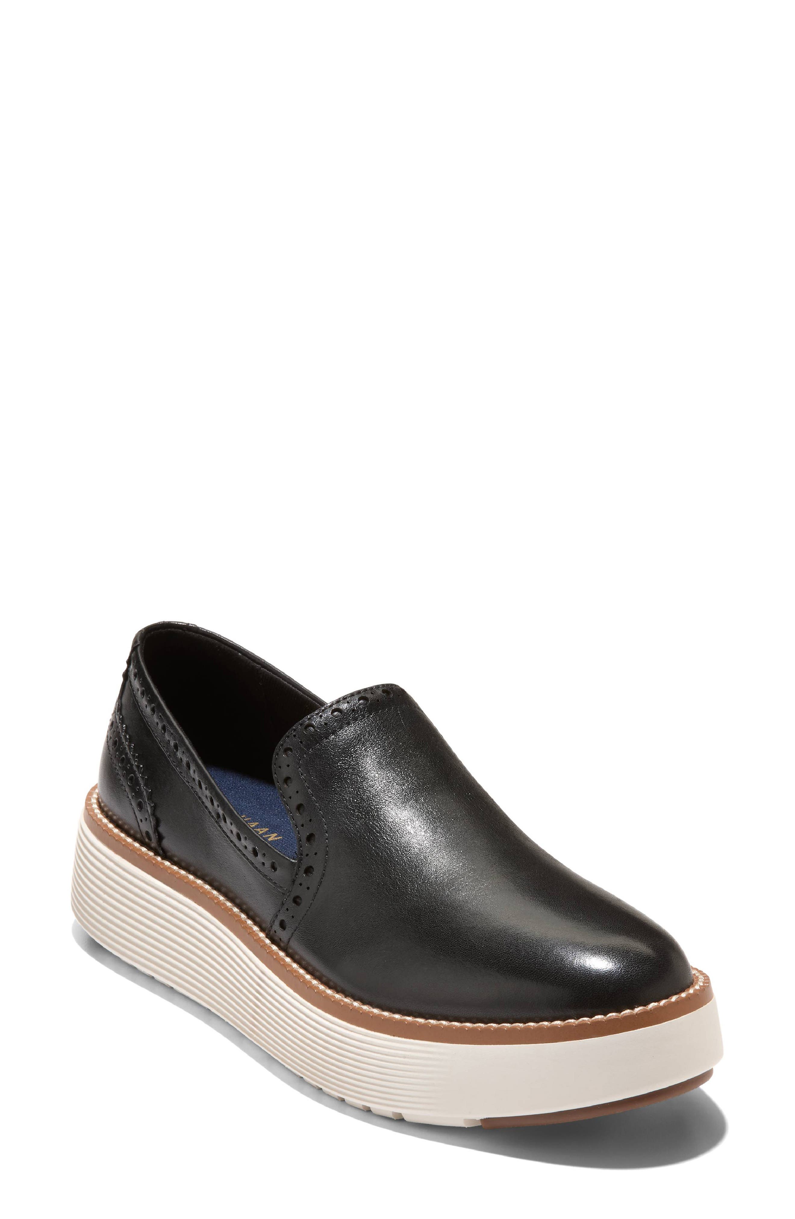 Grand Citymotion Slip-On Loafer, Main, color, BLACK LEATHER