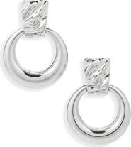 Panacea Door Knocker Drop Earrings