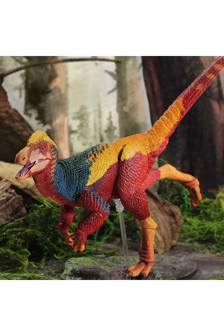 Dilong Paradoxus, Alternate, color, Multicolored