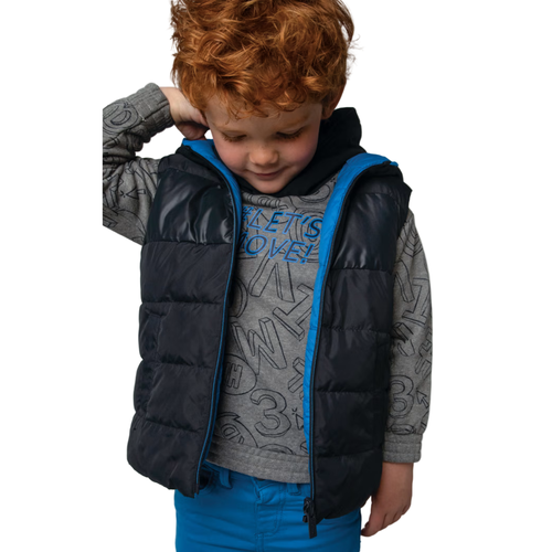 Mayoral Padded Gilet In Blue