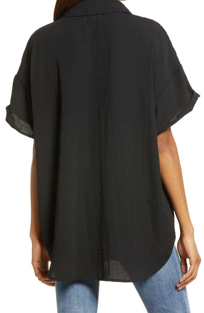 Treasure & Bond Oversize Short Sleeve Tunic, Alternate, color,