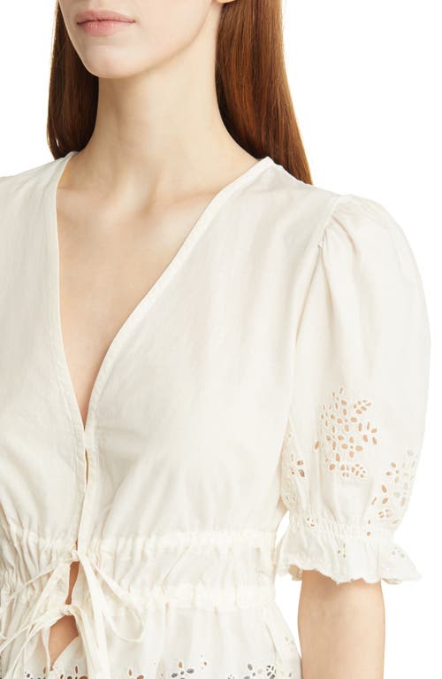 & OTHER STORIES & OTHER STORIES TIE FRONT TOP