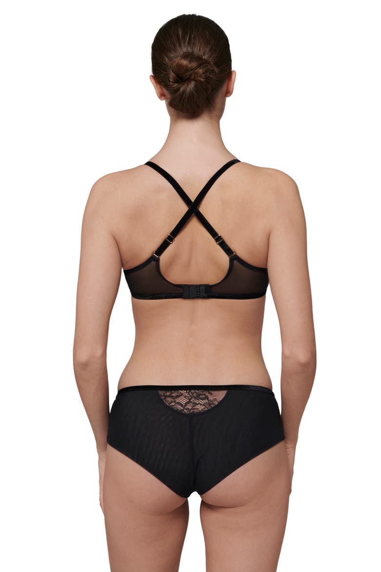 Scenario Boyshorts, Alternate, color, BLACK