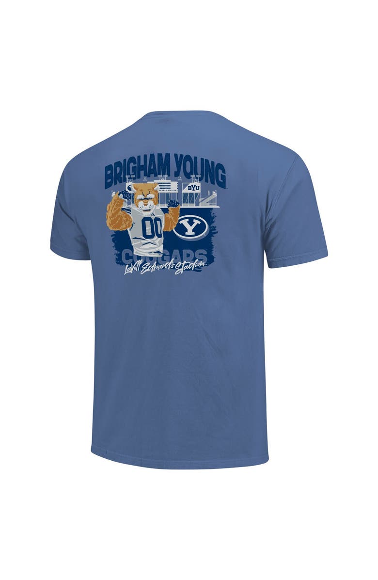 IMAGE ONE Men's Royal BYU Cougars Hyperlocal Comfort Colors T-Shirt, Alternate, color,