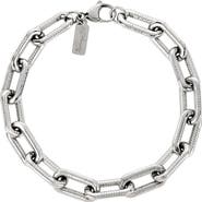 Ed Hardy Men's Rectangle Link Bracelet