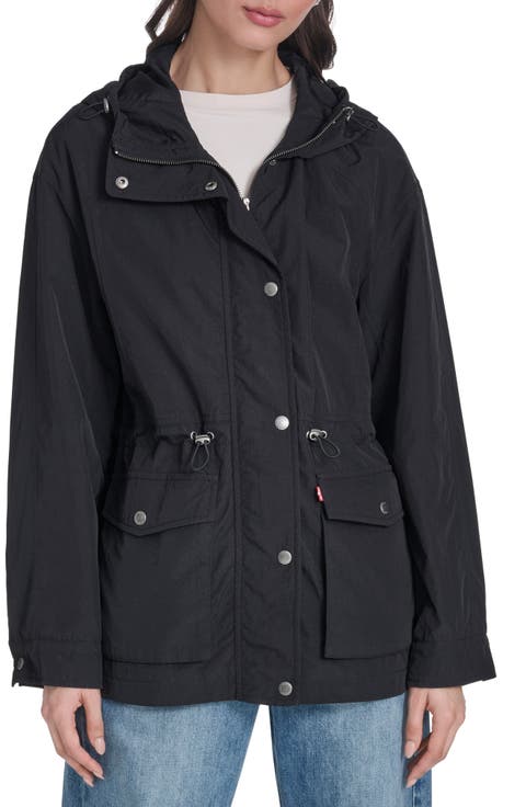 Water Resistant Hooded Jacket
