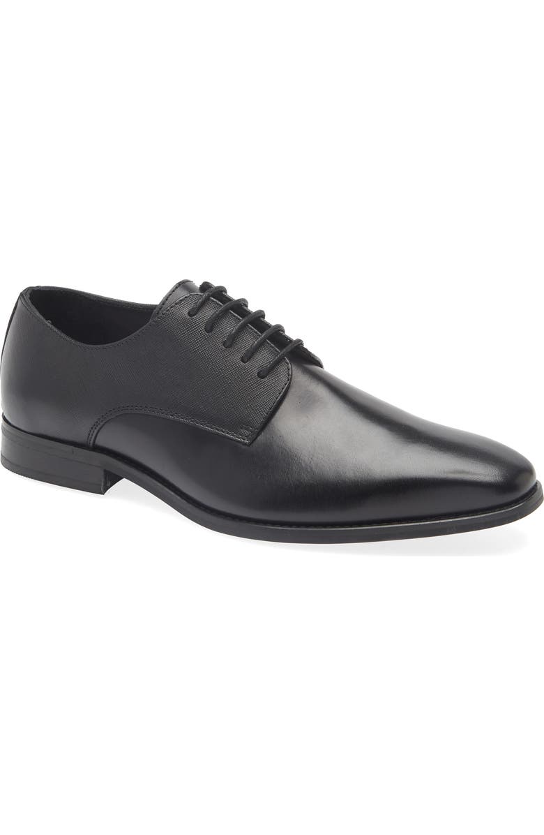 Nordstrom Ford Plain Toe Derby, Main, color, Black