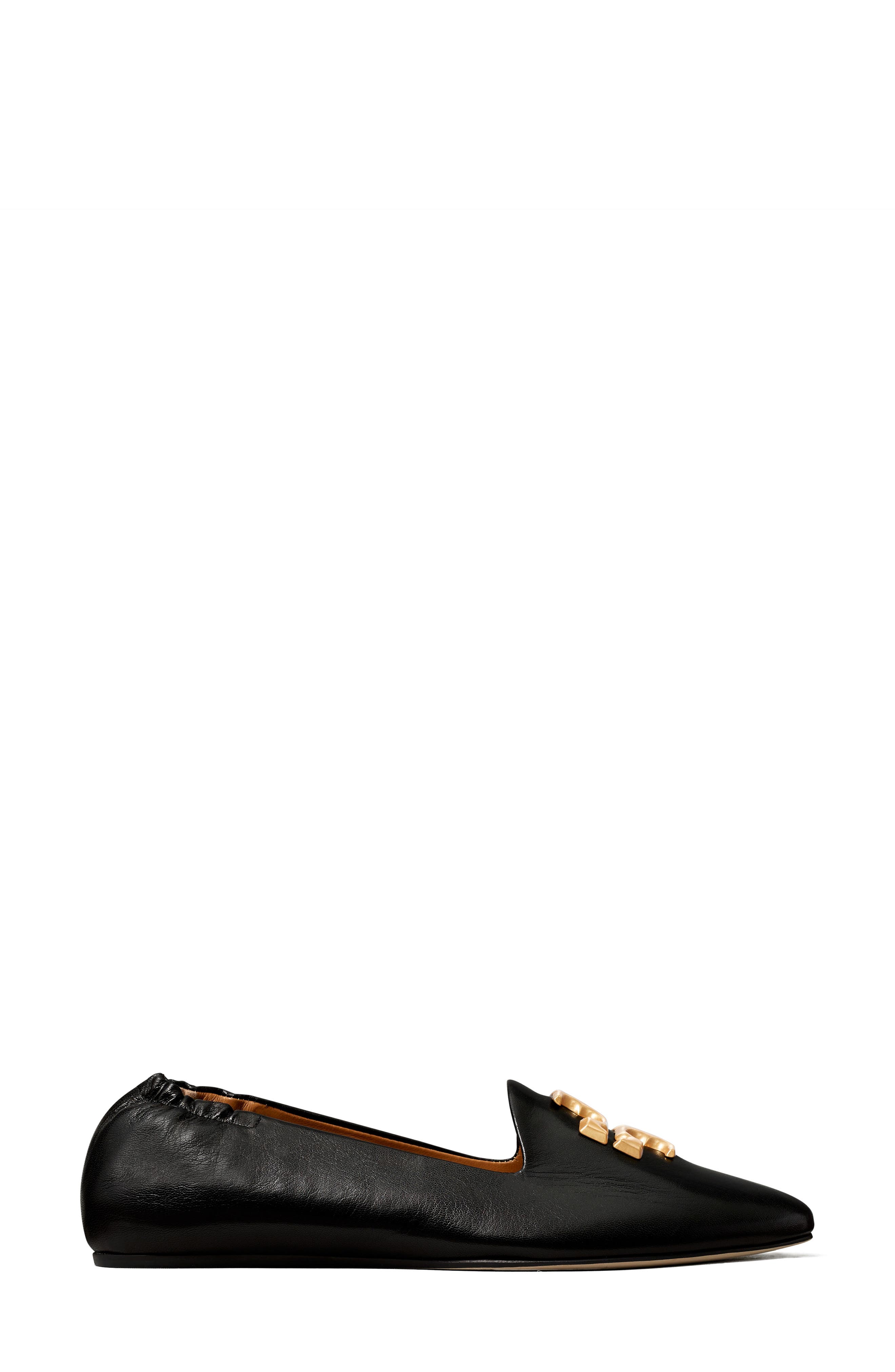 Eleanor Loafer, Alternate, color, PERFECT BLACK / GOLD