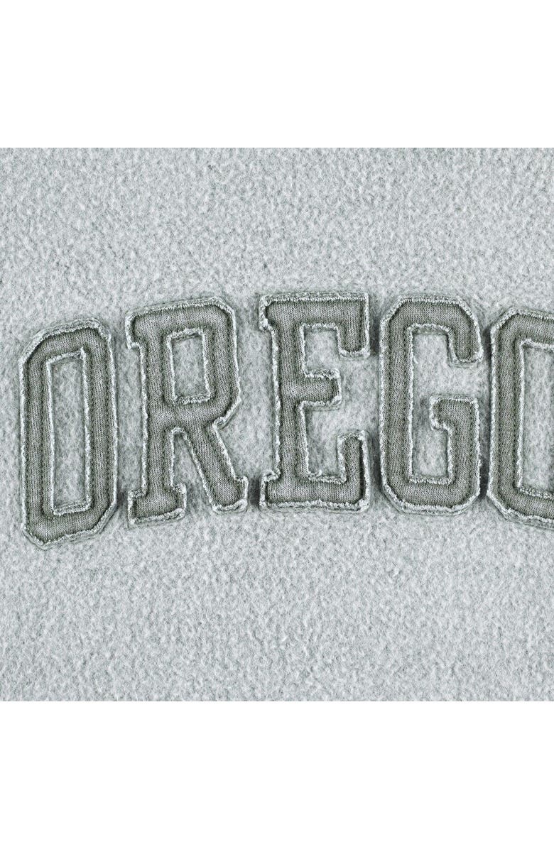 PRESSBOX Women's Pressbox Green Oregon Ducks Ponchoville Pullover Sweatshirt, Alternate, color, 