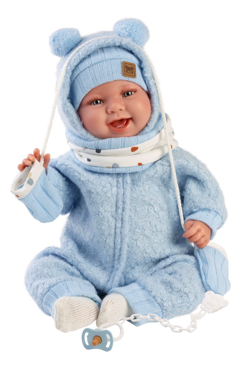 Llorens Theo 17.3-Inch Laughing Baby Doll, Main, color, Multi