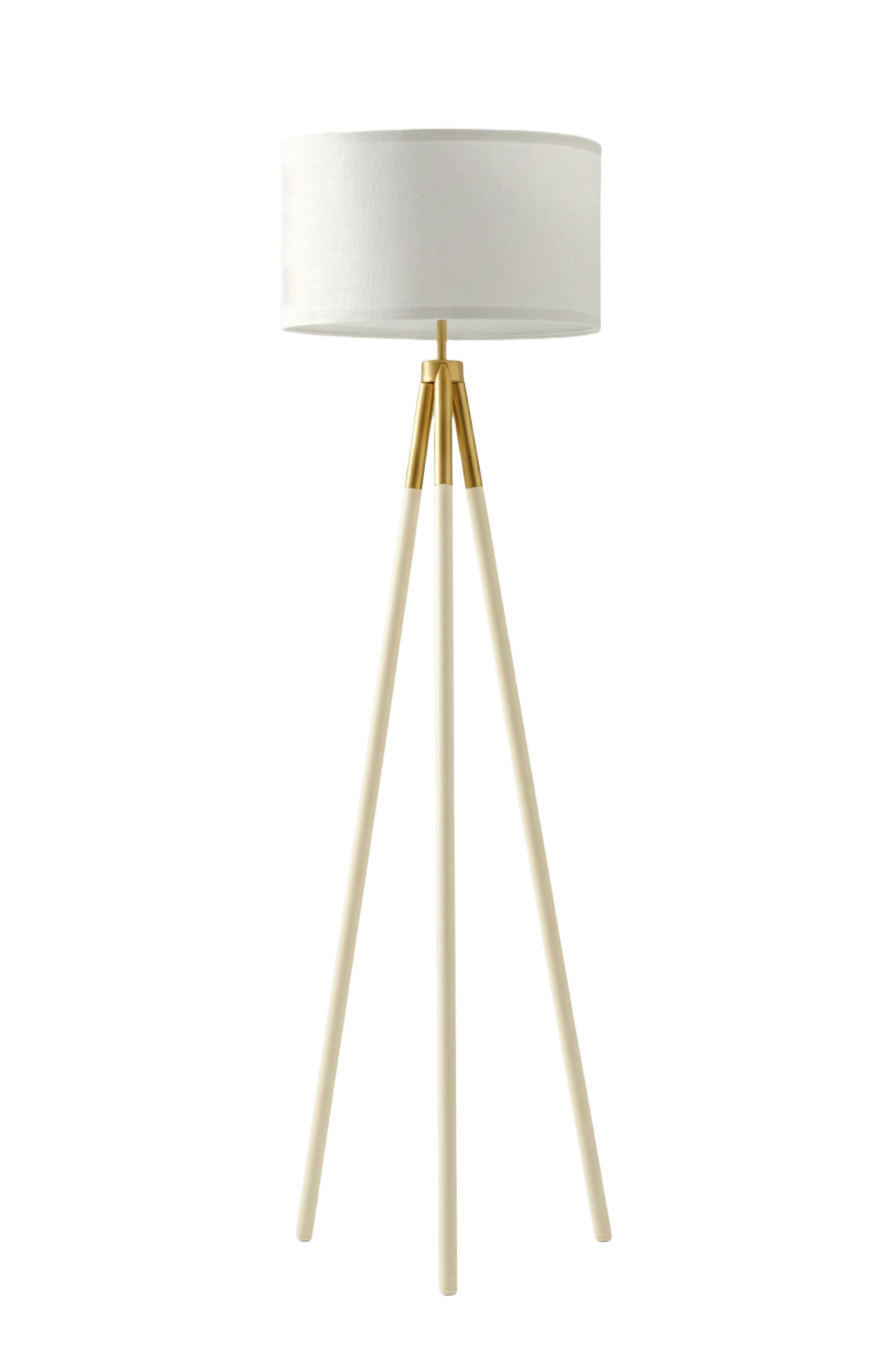 selected Cream with Gold Accents