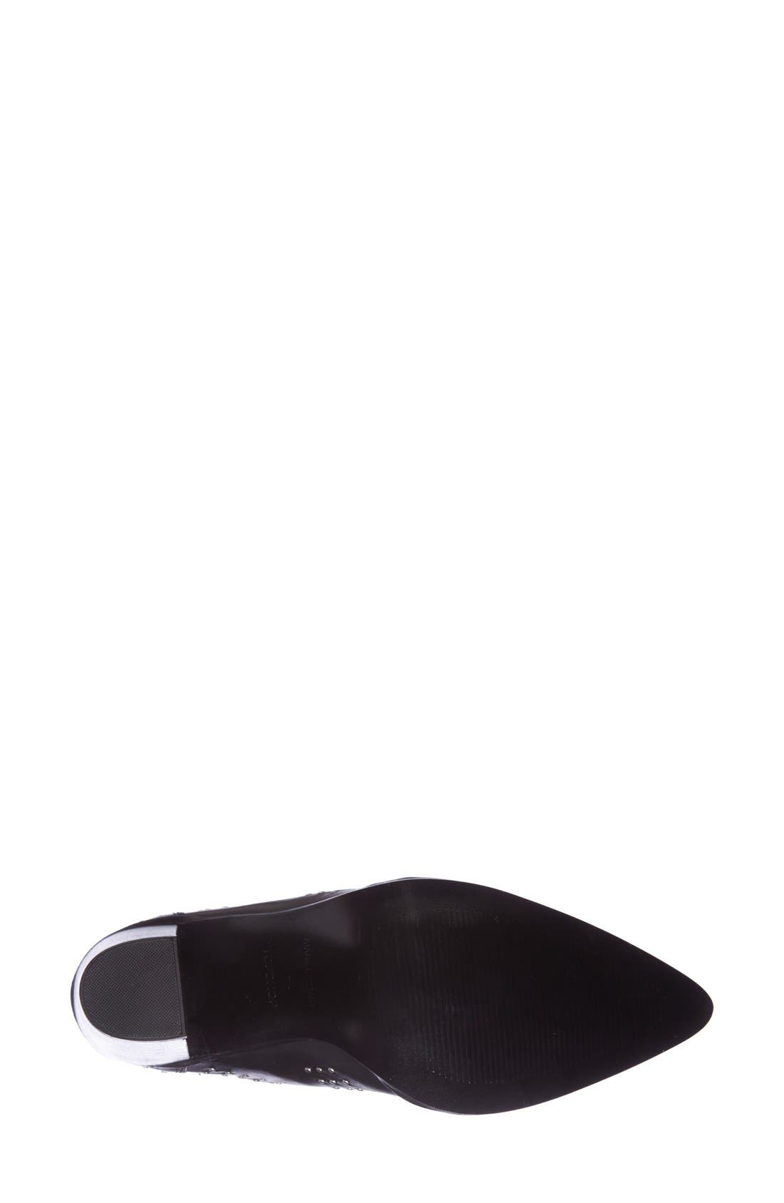 Topshop Studded Pointy Toe Boot, Alternate, color, 