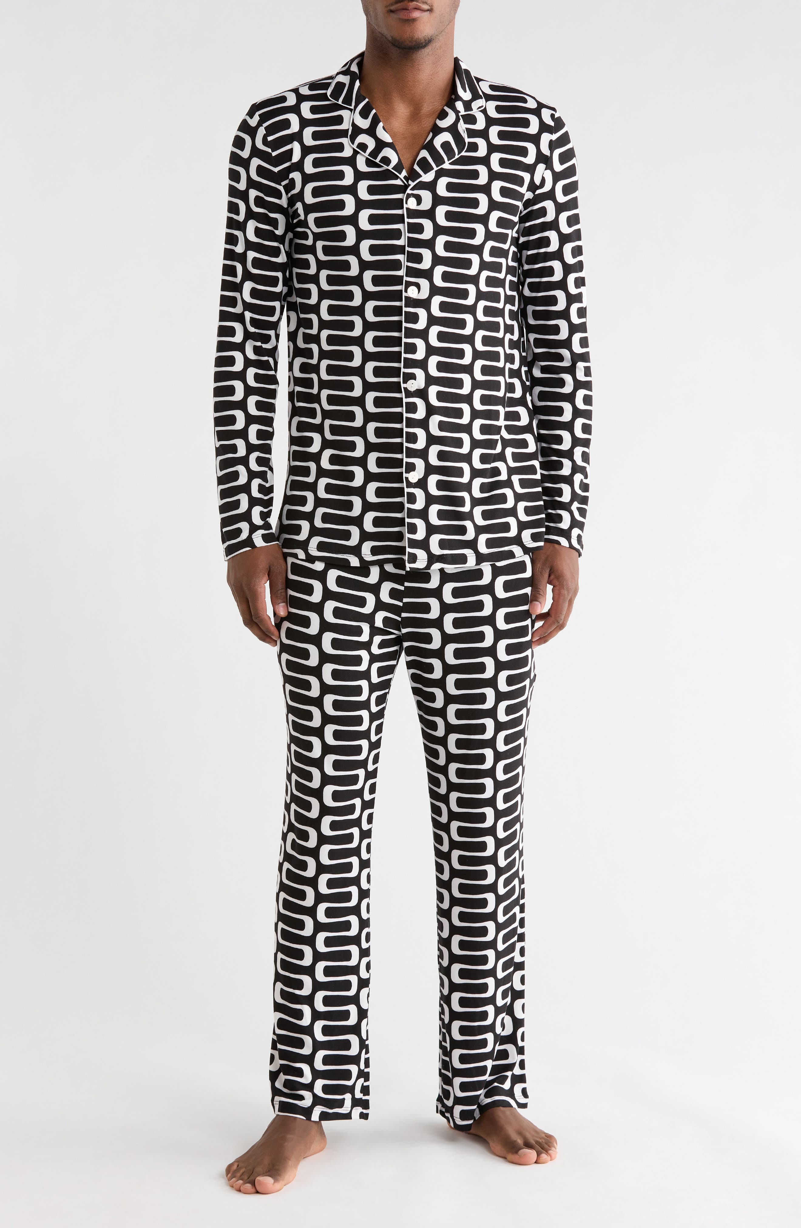 ENZOS INACTIVE WEAR Snoozer Pajamas