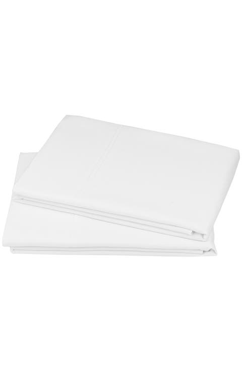 Set of 2 Pillowcases - Hotel Luxe 800 Thread Count 100% Cotton Sateen