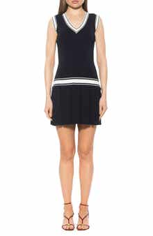 Alexia Admor Knit Drop Waist Dress