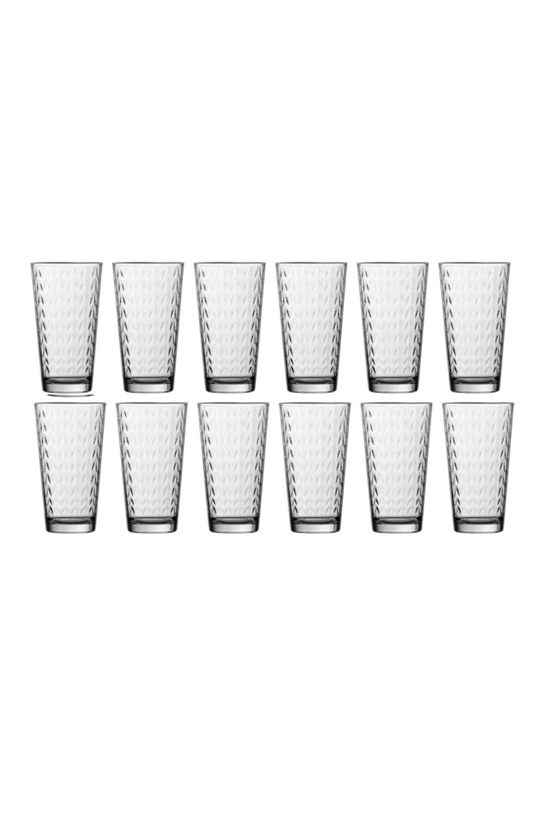 Ornamento Olivio Set of 12 Mixing Glasses, Main, color, CLEAR