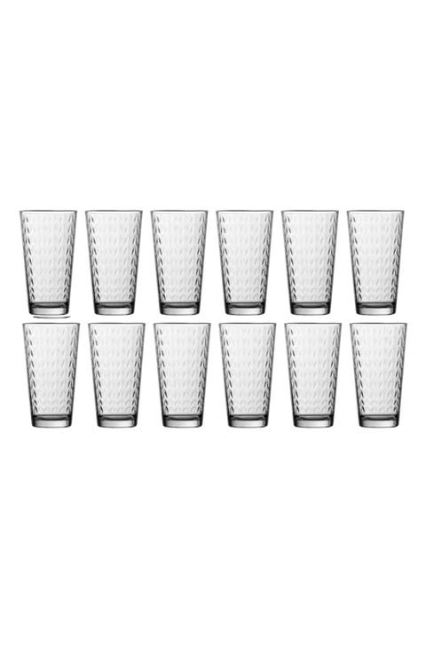 Ornamento Olivio Set of 12 Mixing Glasses