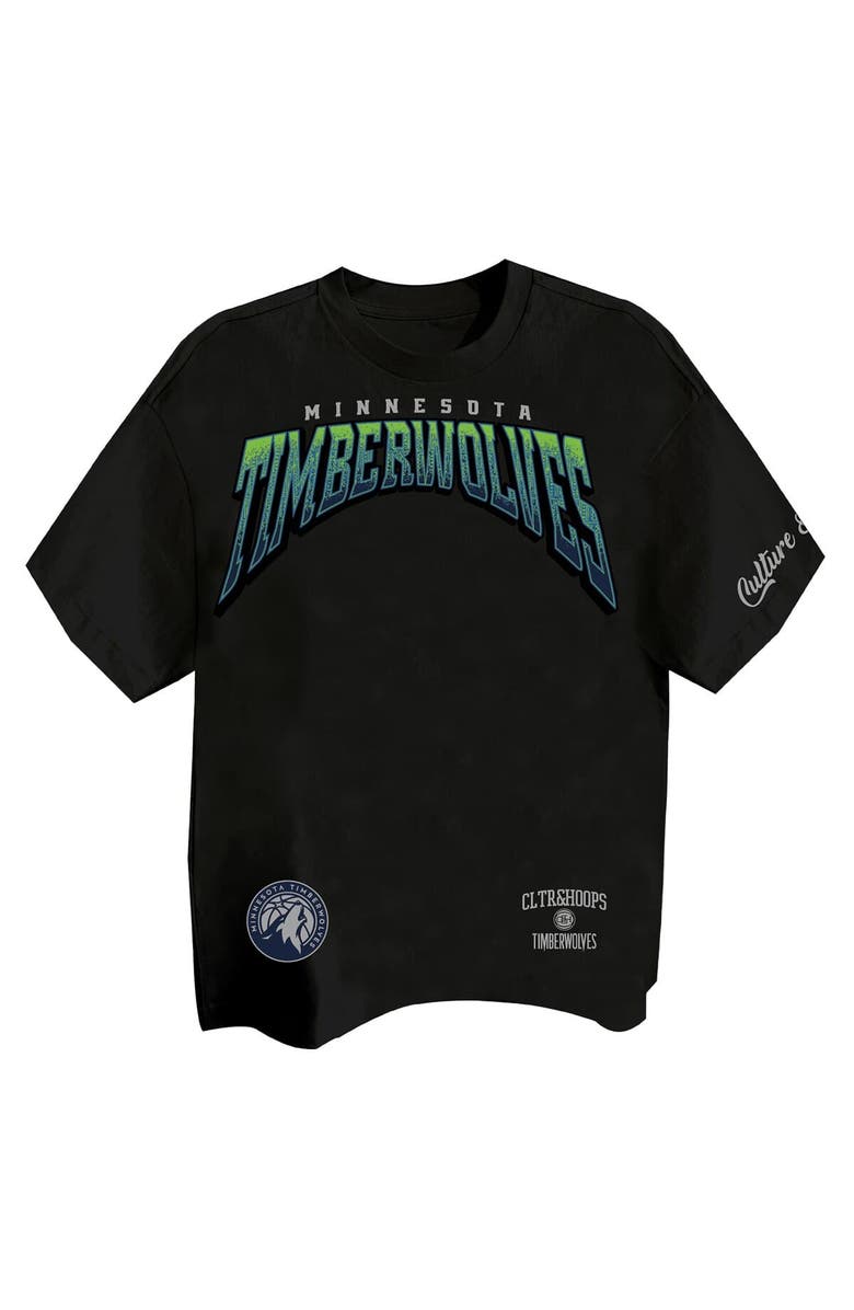 Two Hype Men's Two Hype Black Minnesota Timberwolves Drip & Dime Collection Premium T-Shirt, Alternate, color, 