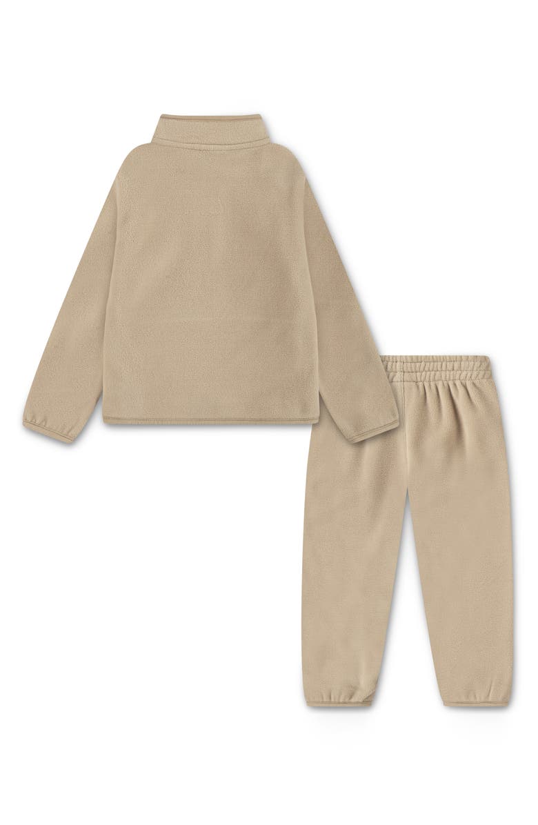 Nike Kids' Lifestyle Essential Half Zip Sweatshirt & Joggers Set, Alternate, color, Hemp