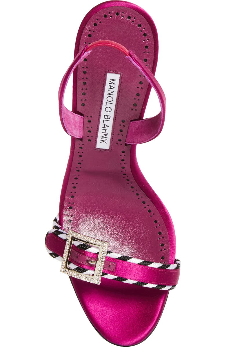 Manolo Blahnik Sumbasan Buckle Slingback Sandal, Alternate, color,