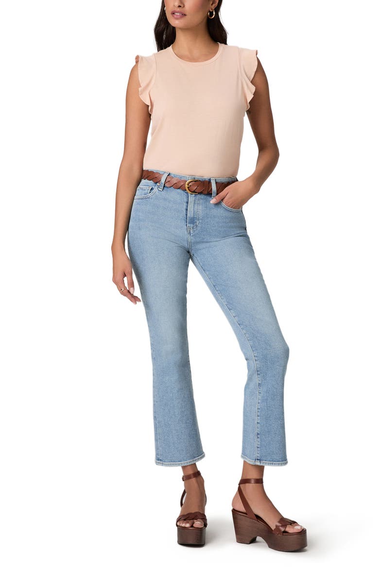 Mason Mid Rise Crop Bootcut Jeans, Alternate, color, DIVINE