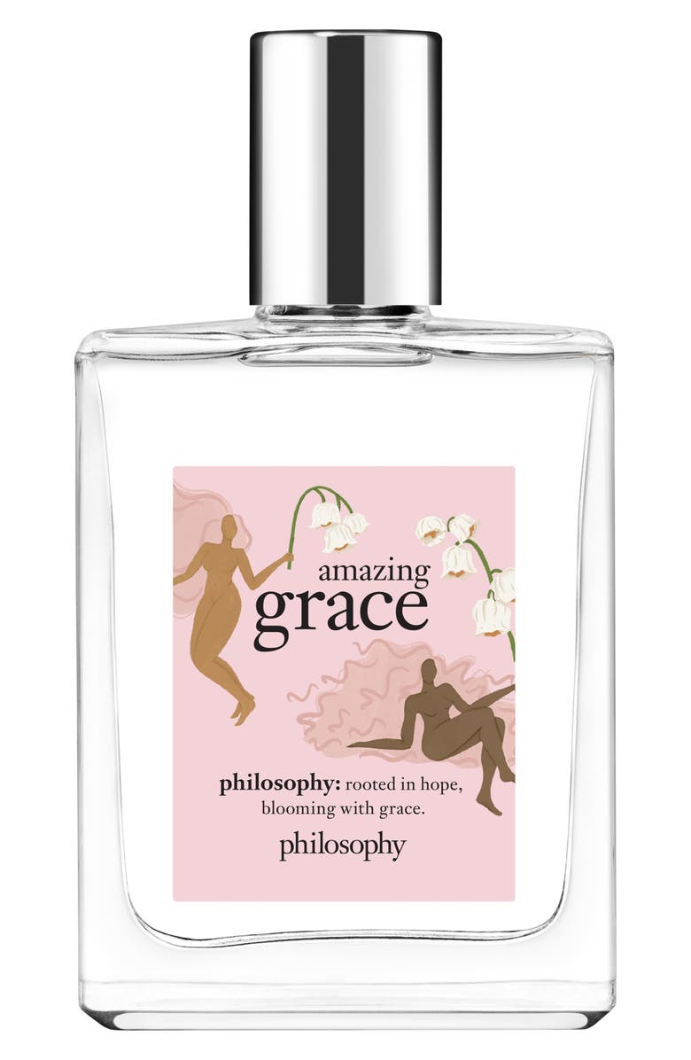 philosophy x Melarie Odelusi amazing grace eau de toilette limited edition, Main, color,