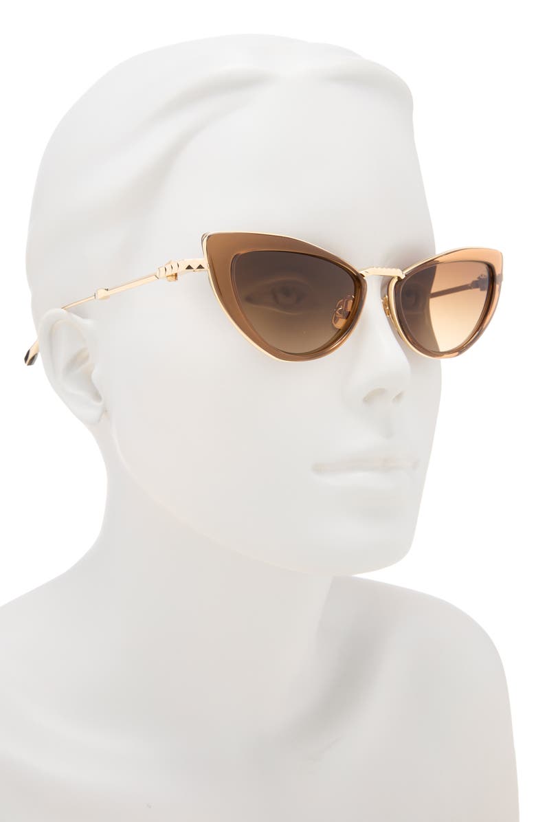Valentino 51mm polarized cat eye sunglasses Valentino 51mm Polarized Cat Eye Sunglasses | Nordstromrack main image 2