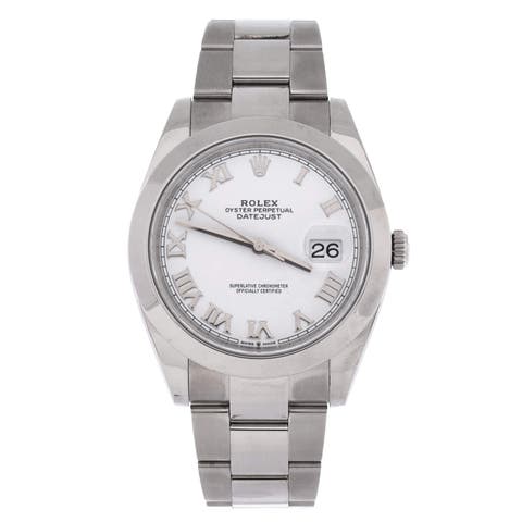 Oyster Perpetual Datejust Automatic Watch Stainless Steel 41