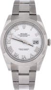 Pre-Owned Rolex Oyster Perpetual Datejust Automatic Watch Stainless Steel 41