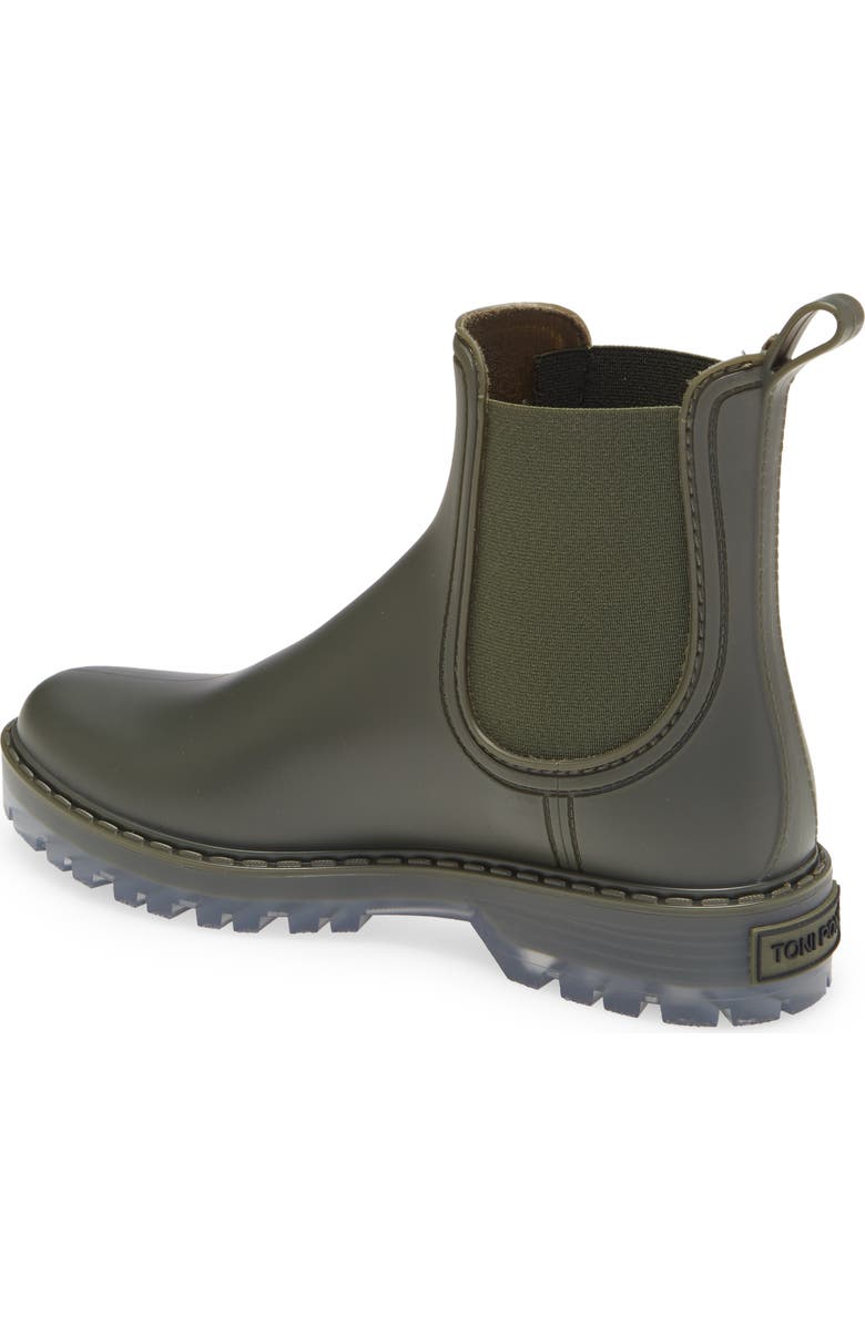 Toni Pons Coney Waterproof Chelsea Rain Boot, Alternate, color, Kakhi