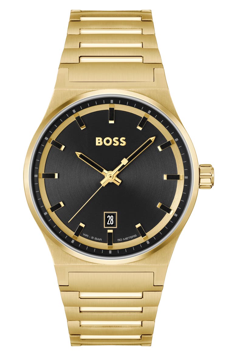 Candor Bracelet Watch, 41mm, Main, color, BLACK DIAL