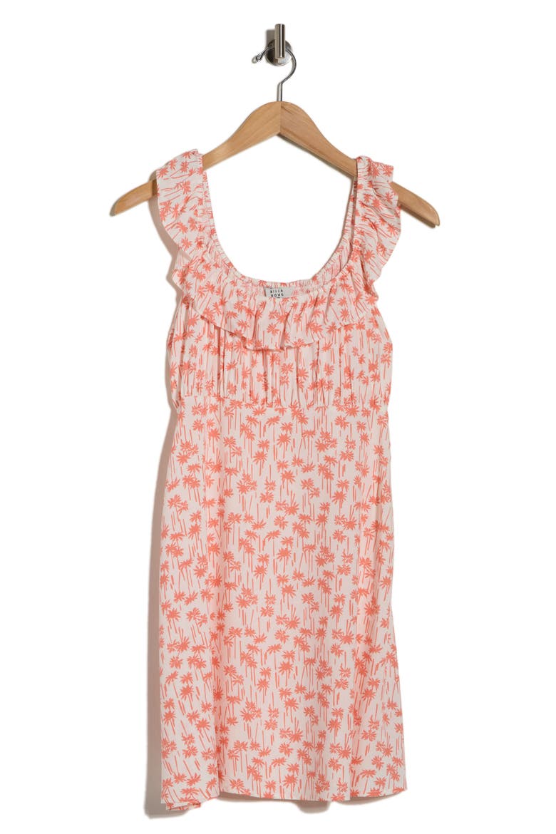 Blossom Minidress, Alternate, color, CORAL PARADISE