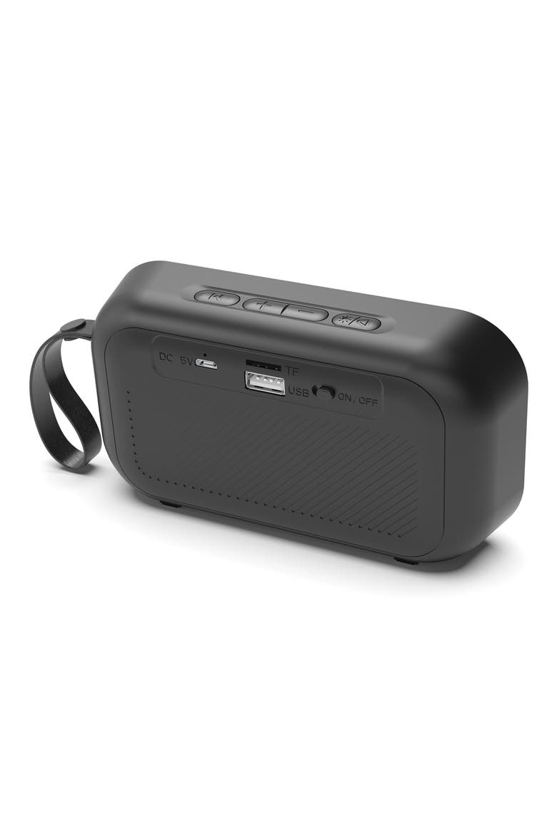Pulse Glow Portable Speaker, Alternate, color, BLACK