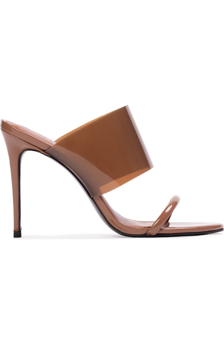 BLACK SUEDE STUDIO Nebula 100 Mule, Main, color, Mousse Patent Leather