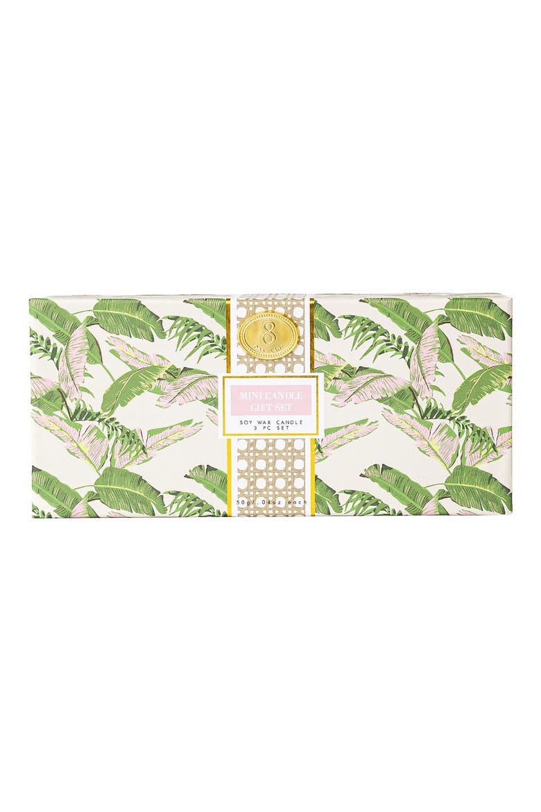 Under the Palms 3-Piece Mini Candle Set, Alternate, color, PINK