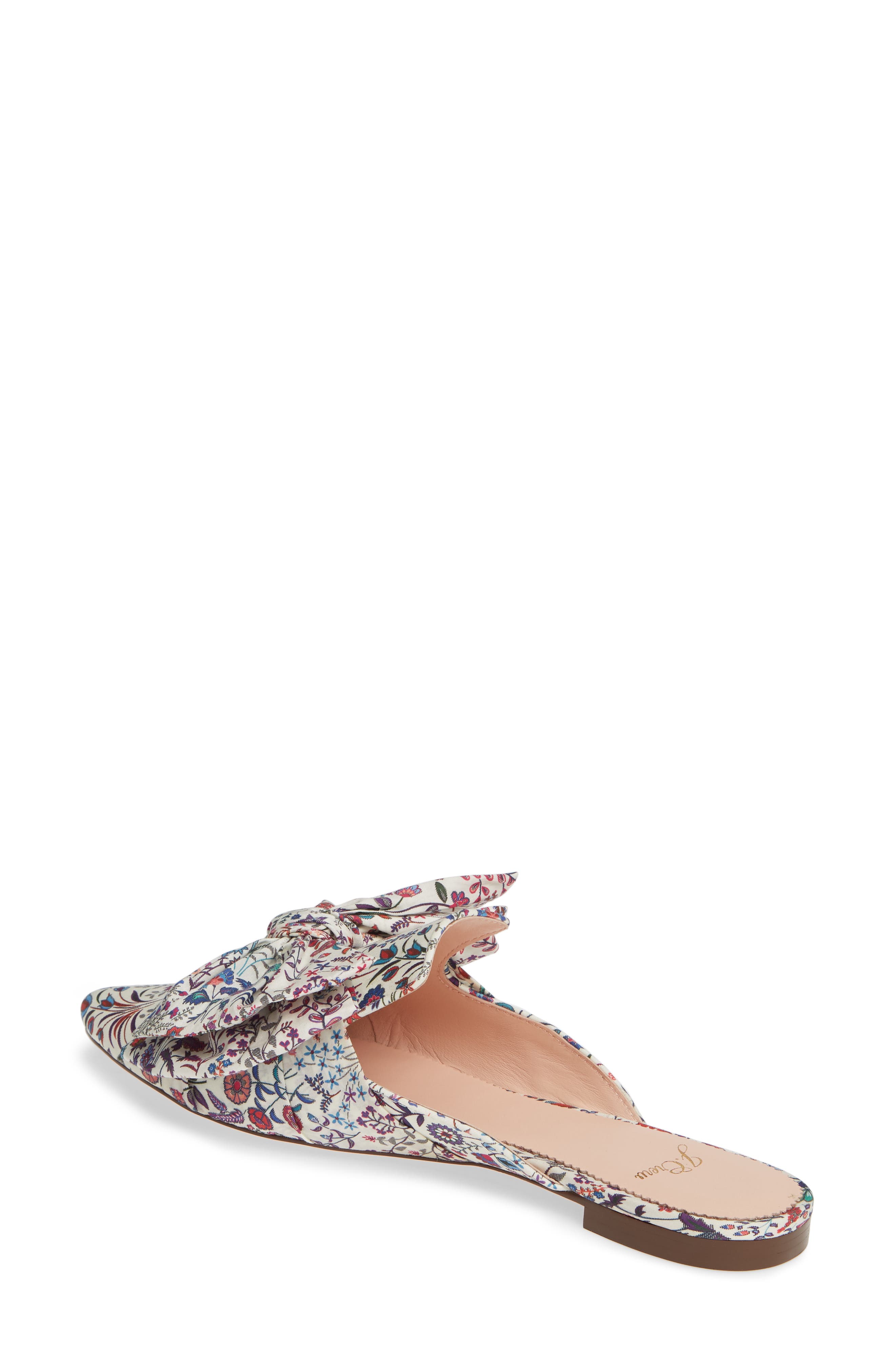 Pointed Toe Mule, Alternate, color, WHITE MULTI