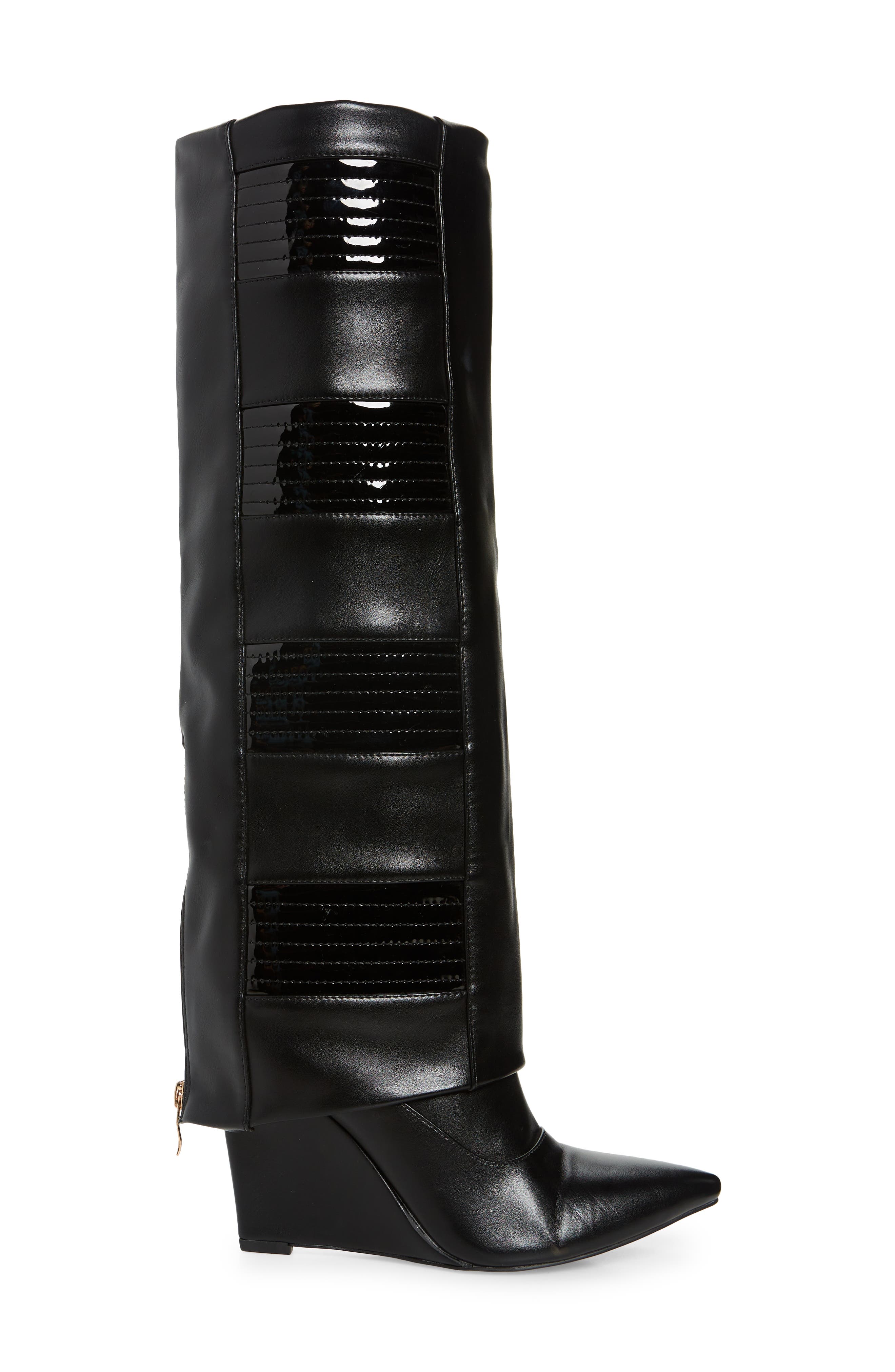 AZALEA WANG Victoria Knee High Boot, Alternate, color, 